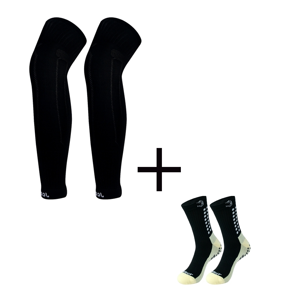 Jcolour Conjunto De Meias E Mangas Para Pernas Futebol Combinação Esportiva Antiderrapante em Oferta na Shopee