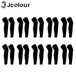 Jcolour Kit 10 Pares CANELITO Meia De Proteção Para Perna Futebol Suporte Profissional Unisex