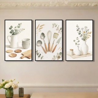 Quadros Decorativos para Cozinha Moderna Conjunto 3 Peças 30x50cm Presente Decorativo em Oferta na Shopee