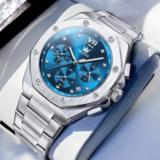 OLEVS Relógio Masculino Relogio A Prova D água Luxo Orient Original De Aço Inoxidável Multifuncional 3626 em Oferta na Shopee