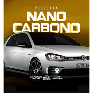 INSULFILM NANO CARBONO  BLUETECH fabricante(Windowblue) + CHANCELAS +MANUAL 7 Anos de Garantia em Oferta na Shopee