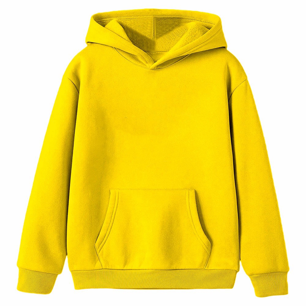 Moletom Infantil barato Feminino Liso Casaco Básico Infantil Moletom Infantil Casaco Moda Juvenil