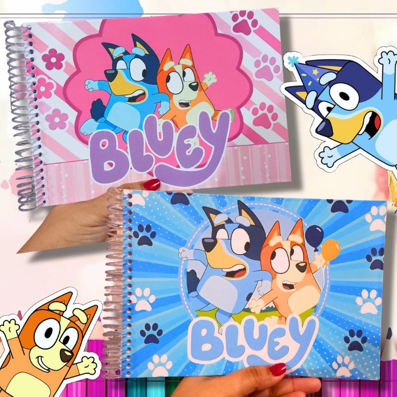 livro de colorir BLUEY 50 folhas