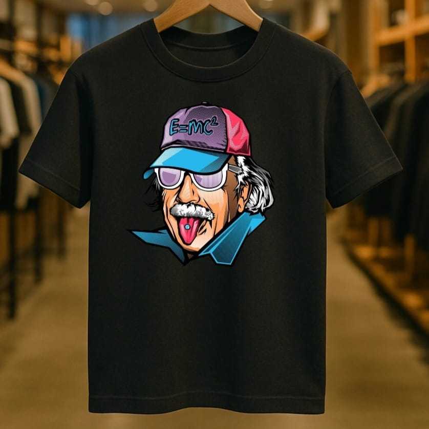 Blusa Streetwear Albert Einstein Camiseta Cientista Física Astronomia Masculina Feminina Algodão