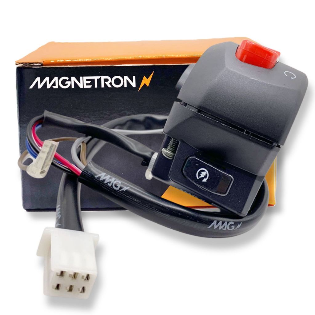 Punho de Partida Ybr 125 Ed 2002-2008 Magnetron em Oferta na Shopee