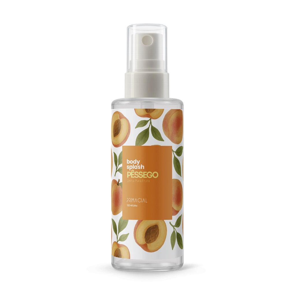 BODY SPLASH FEMININO PESSEGO 100ML - PRIMACIAL PERFUME FRUTADO