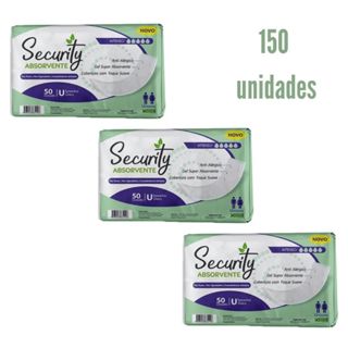 Kit 150un Absorvente Geriátrico Security Adulto | Super Conforto e Proteção | Frete Rápido em Oferta na Shopee