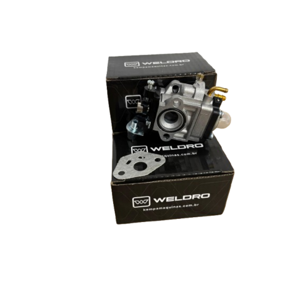 Carburador Com Junta Para Roçadeiras 43/52/ 63cc Vulcan Tekna Toyama Nakashi Terra