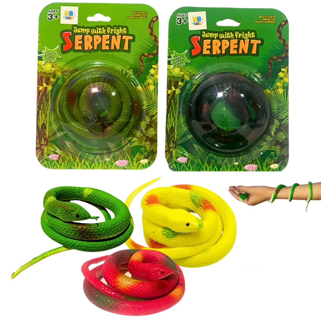 Cobra falsa realista de brinquedo borracha pegadinha 70cm