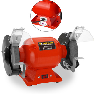 Motoesmeril de Bancada Schulz 6" 152mm 300W 3450RPM Bivolt em Oferta na Shopee