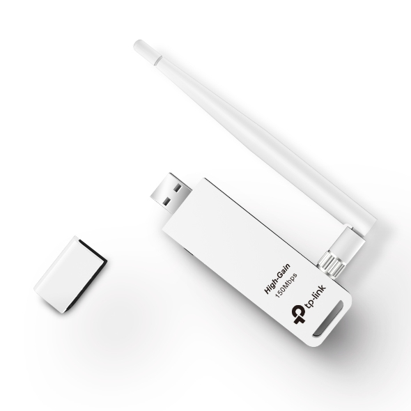 Adaptador USB Wi-Fi TP-Link 150 Mbps Antena Externa — imagem 2 de 2