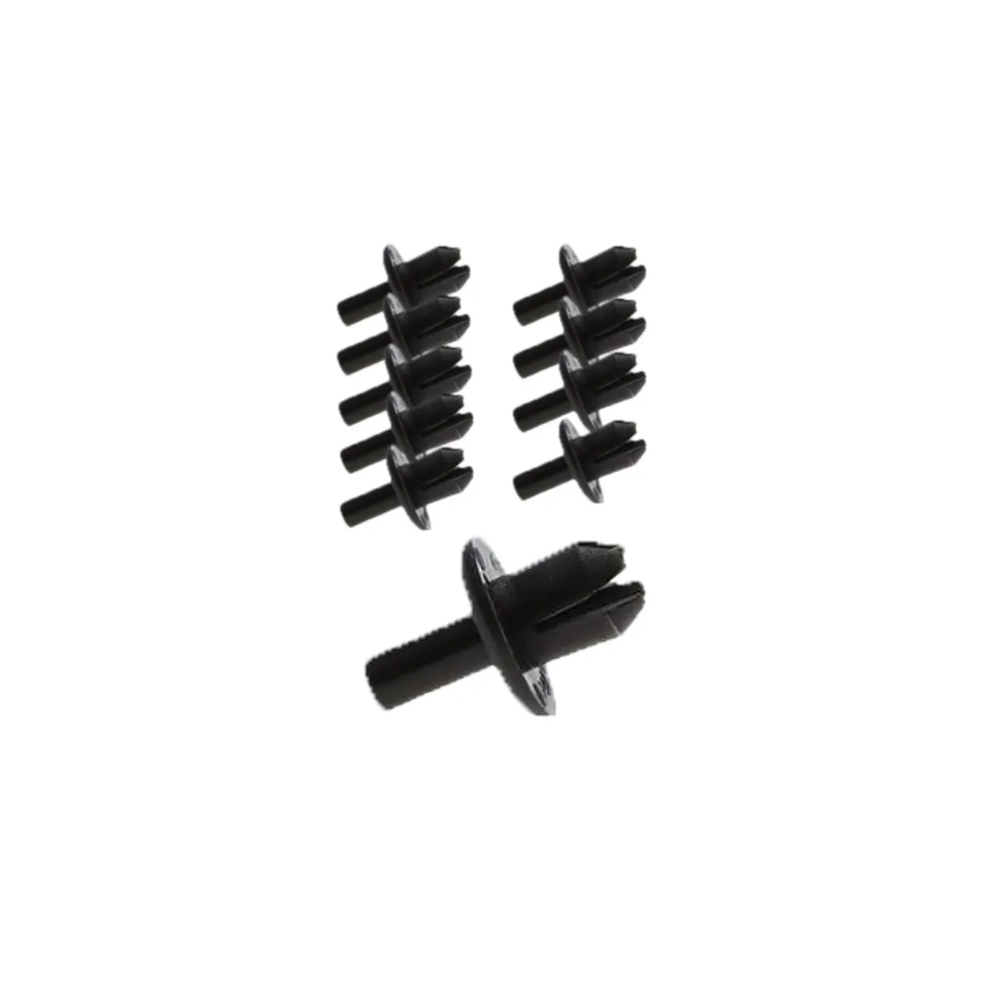 10 Rebites Do Para-barro Grampo Prisioneiro Cabeça 10 5mm Onix /prisma /agile /astra /celta /meriva