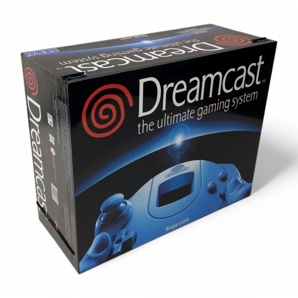 Caixa Vazia Sega Dreamcast Americano De Madeira Mdf