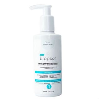 Biopsor Tratamento da Psoríase Shampoo 200ml - Alta hidratação diminuição irritação e inflamação - Vegano da Biozenthi em Oferta na Shopee