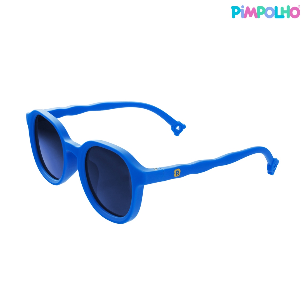 Óculos Sol Infantil Flexível Uv400 3 Anos+ Pimpolho Azul em Oferta na Shopee