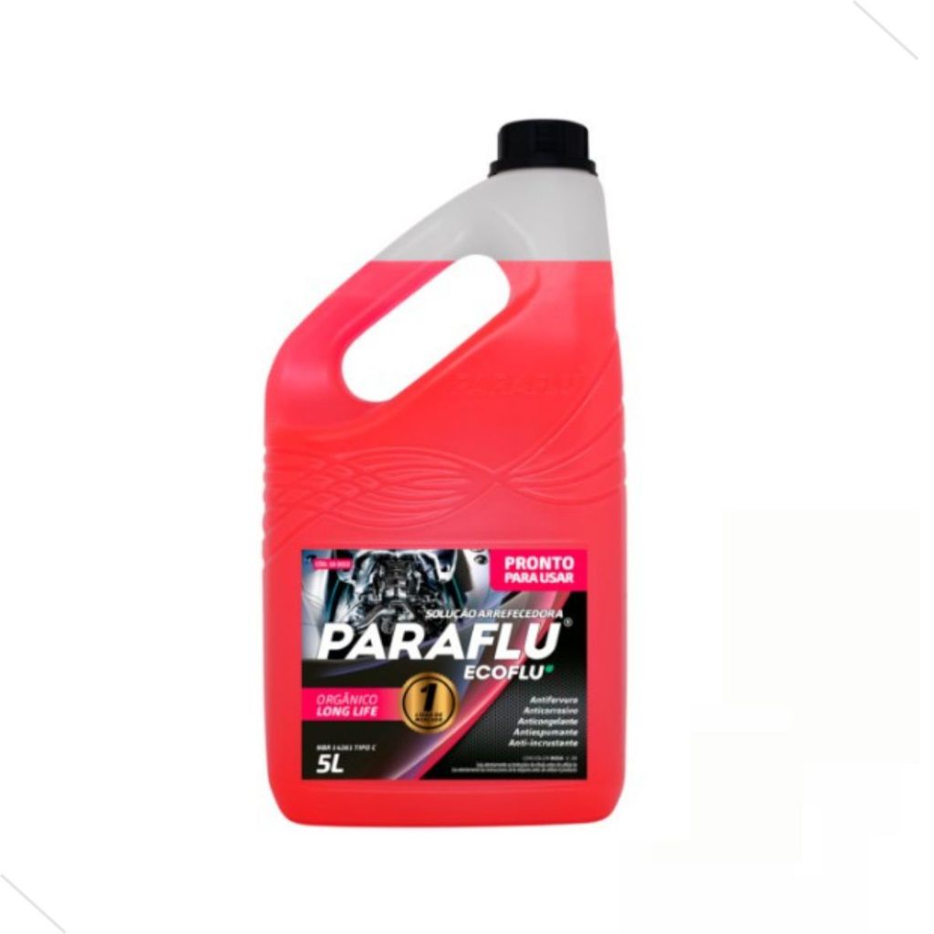 Aditivo Radiador Pronto Para Uso 5 Litros Rosa Long Life Paraflu Bio Organico 3022 em Oferta na Shopee