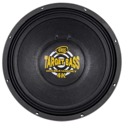 Alto Falante Eros Target Bass Double Magnet 4K 15 Polegadas 2000W RMS 4 Ohms Branco Grave e Sub