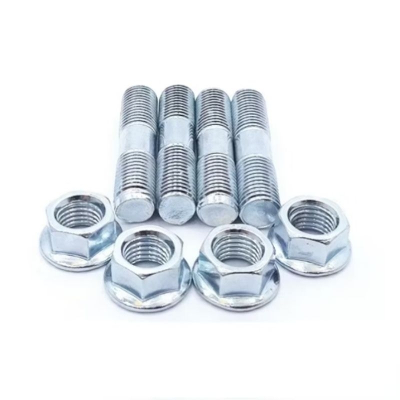 Kit Prisioneiro + Porca Flange Da Coroa CG Fan Titan Start Cargo 150 160 Todos Anos Allen