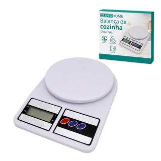 Balanca De Cozinha Digital Alta Precisao 10kg Com Pilhas Inclusas AA OliverHome em Oferta na Shopee