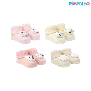 Meia Bichinhos Fofinhos Bebês Rn Pimpolho em Oferta na Shopee