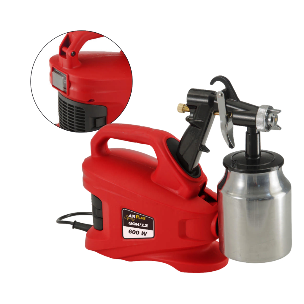 Pistola Elétrica Pulverizadora Air Plus SP 600 Spray Schulz em Oferta na Shopee
