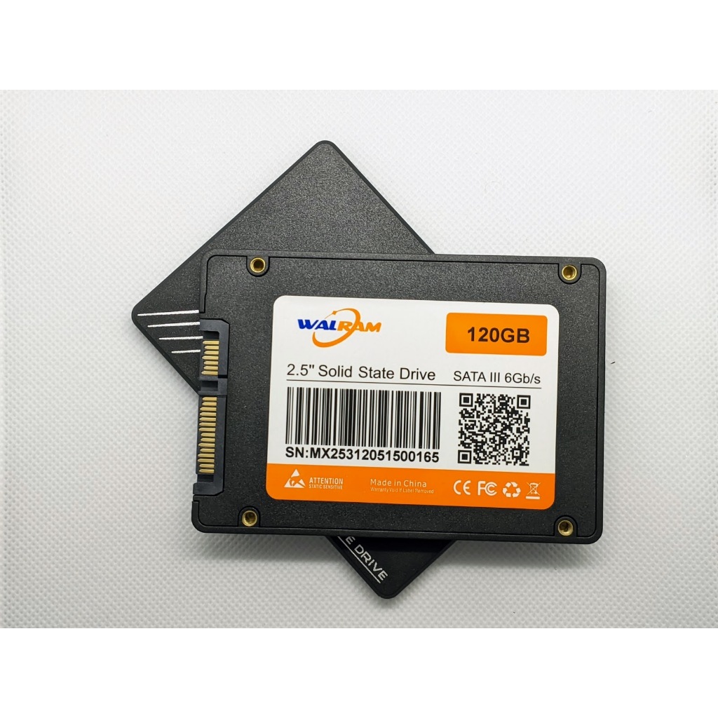 SSD 120GB 240GB 512GB Walram SATA III 2.5" - Rápido e Silencioso