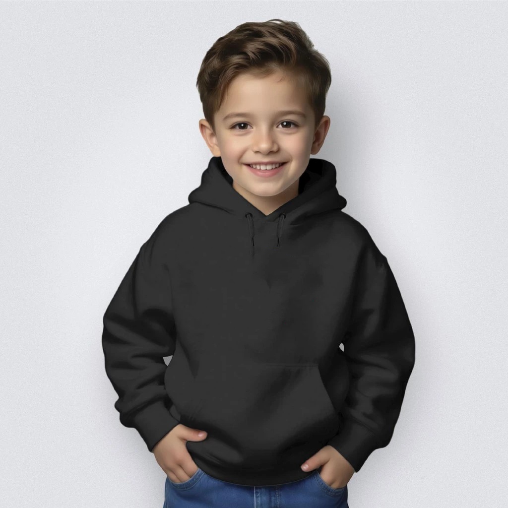 Casaco Feminino Infantil Moletom básico Escolar Infantil Moletons Infantil Blusa De Frio Infantil