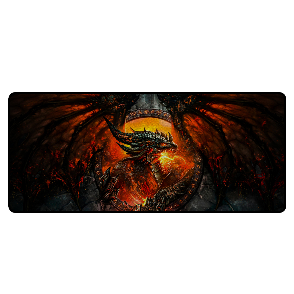 Mousepad Costurado Antiderrapante Estilo Popular 70x35cm Trabalho Gamer