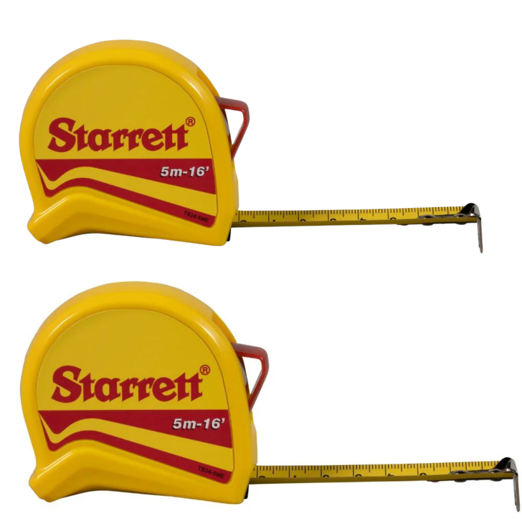 Trena de Bolso 5 Metros Starrett C/ 2 unidades em Oferta na Shopee