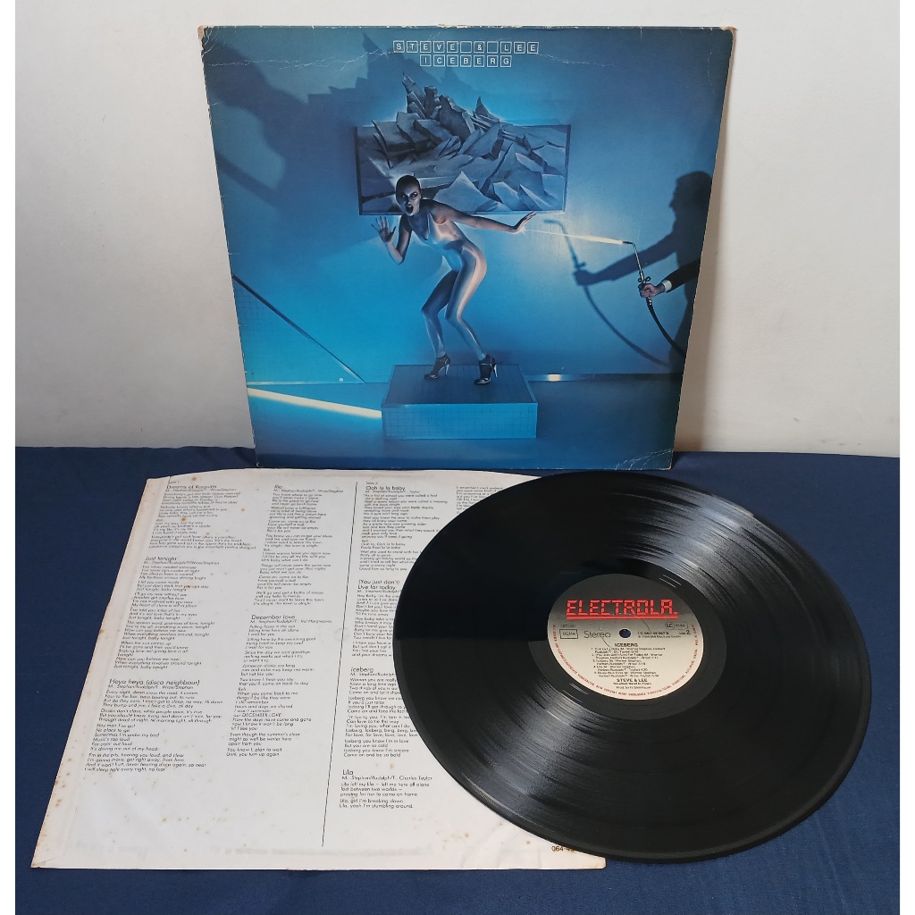 Lp Steve & Lee - Iceberg (duran, Styx, Simply Red, Bowie)