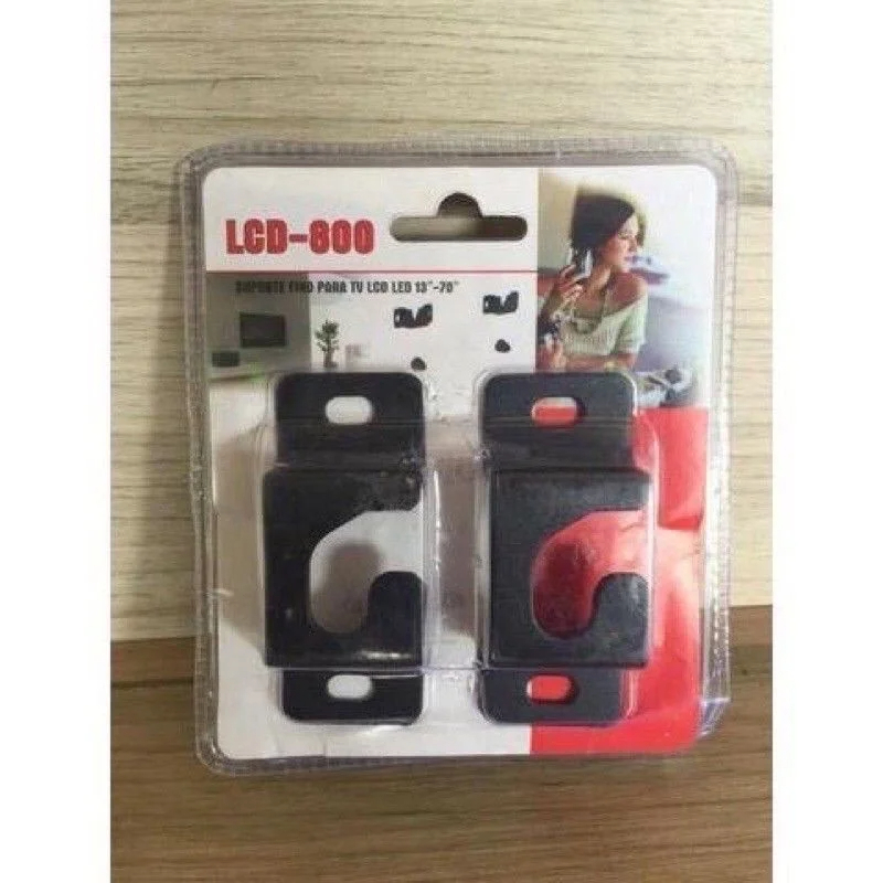 Suporte Universal Fixo Para Smart TV LED LCD 4K Parede 10 24 32 43 50 55 60 80 Polegada