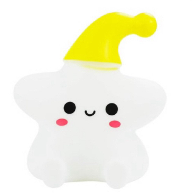 Luminária de Unicórnio Silicone Mesa Lâmpada Noturna Abajur Estrela Fofo Sensor Toque Touch Led Estrelinha E Únicornio