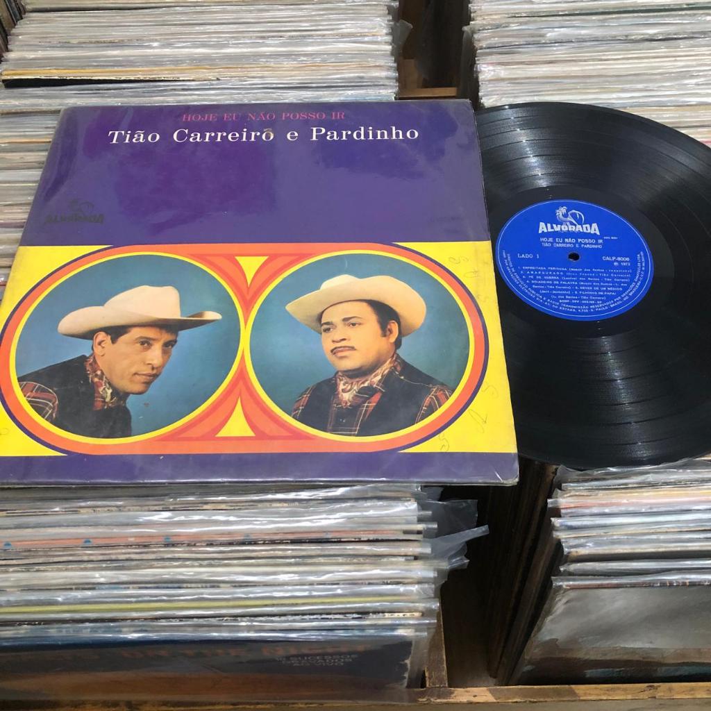 Tião Carreiro e Pardinhp Hoje Não Posso ir Original1972 Selo Alvorada W LP