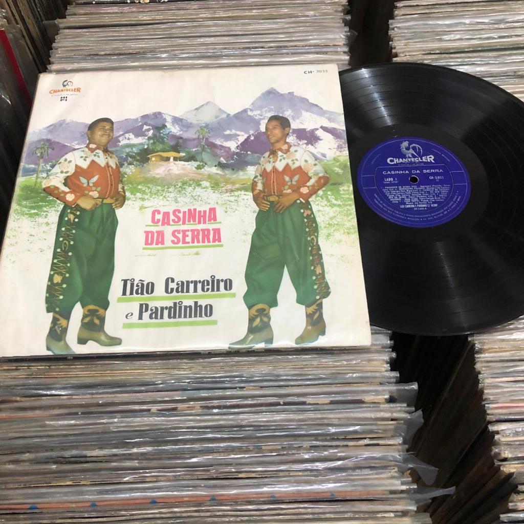 Tião Carreiro e Pardinho Casinha Da Terra Origina1961 Otimo Estado Selo Chantecler W LP