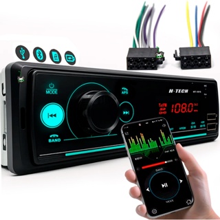 Rádio Som Automotivo Mp3 C/ App 2 Usb's Bluetooth Pen Drive em Oferta na Shopee