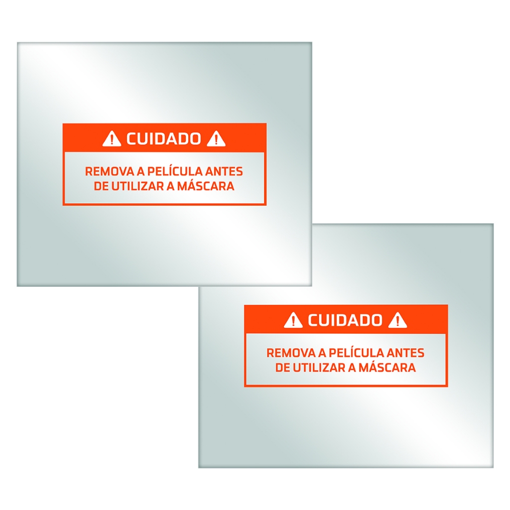Kit 2 Lentes Externas 116x96mm Para Máscara de Solda Automática