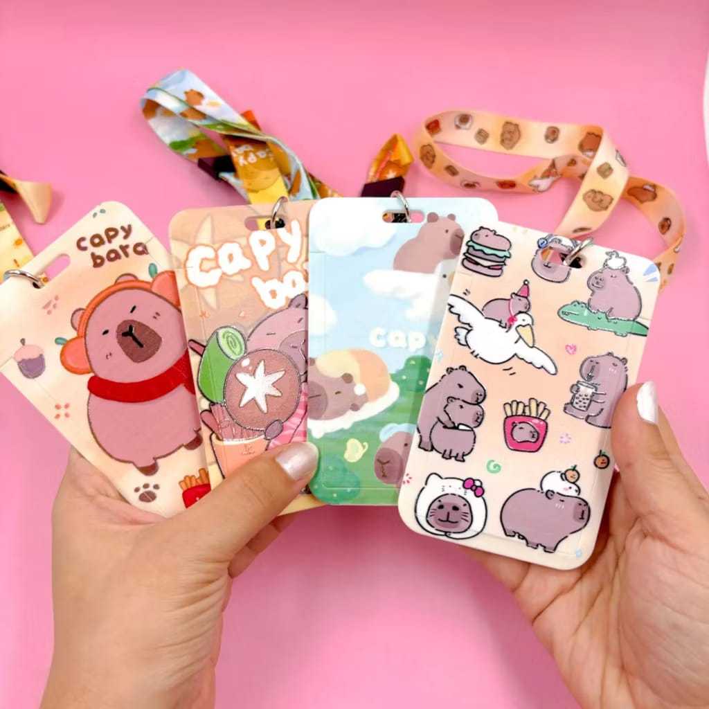 Porta-Cartão de Pescoço Capivara – Funcionalidade e Elegância para o Uso Diário em Oferta na Shopee