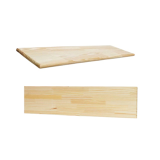 Prateleira 40cm de Largura Tabua Madeira Pinus Natural com Borda Boleada ou Reta Vários Tamanhos em Oferta na Shopee