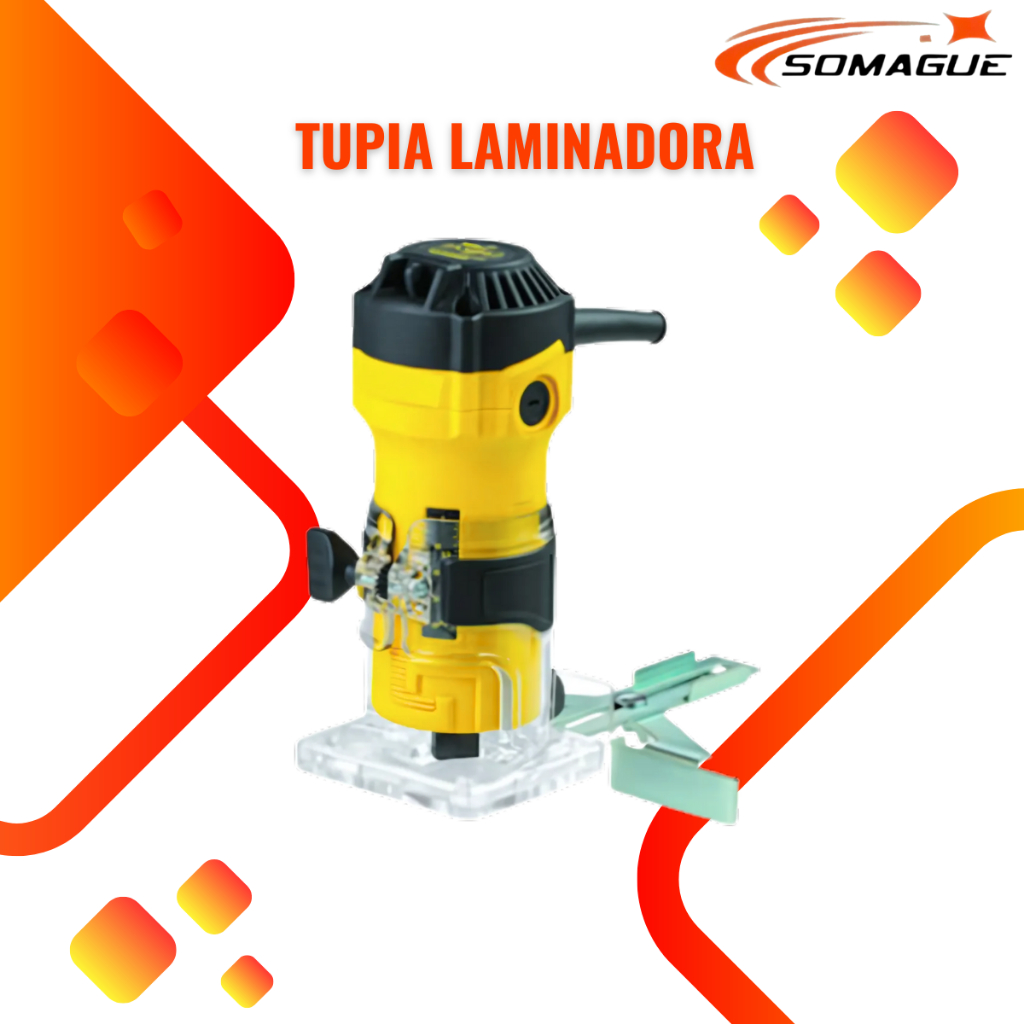 Tupia Laminadora Manual 6,35mm 600w com 110V e 200V