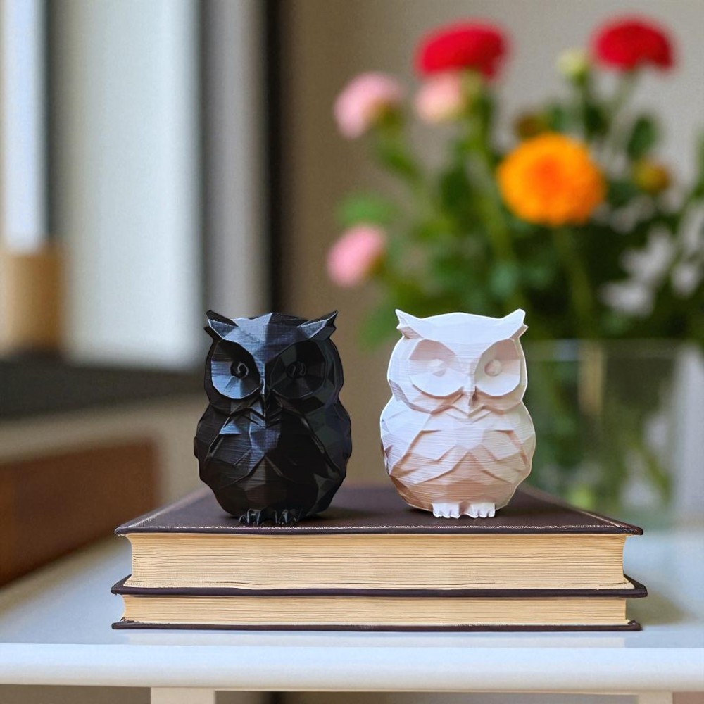 Estatueta Coruja Decorativa Decoração Enfeite em Oferta na Shopee
