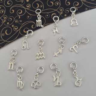 Berloque Pingente Signo do Zodíaco Todos os Signos Presente Perfeito Mais Vendido Prata em Oferta na Shopee