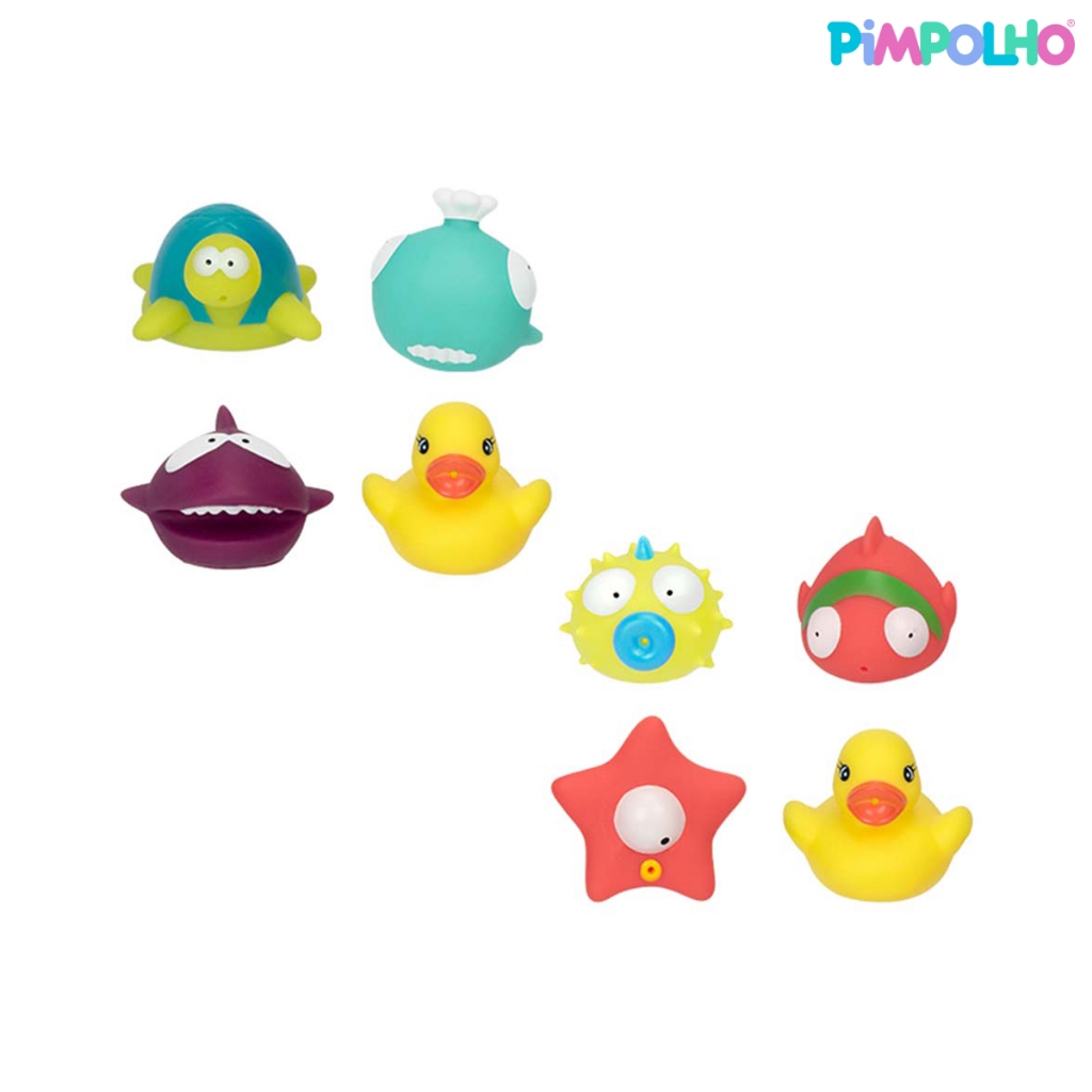 Bichinhos Para Banho Infantil Pimpolho em Oferta na Shopee