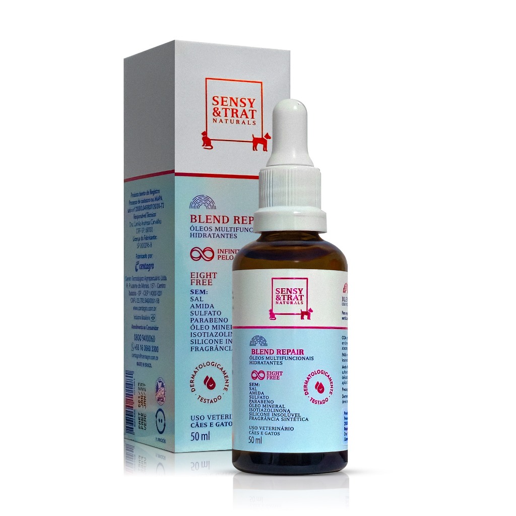 Sensy & Trat Blend Repair 50ml Óleo Hidratante para Cães Centagro em Oferta na Shopee