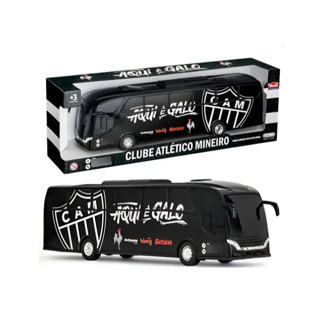 Brinquedo Ônibus Miniatura Atlético Mineiro Galo Usual 1:30 em Oferta na Shopee
