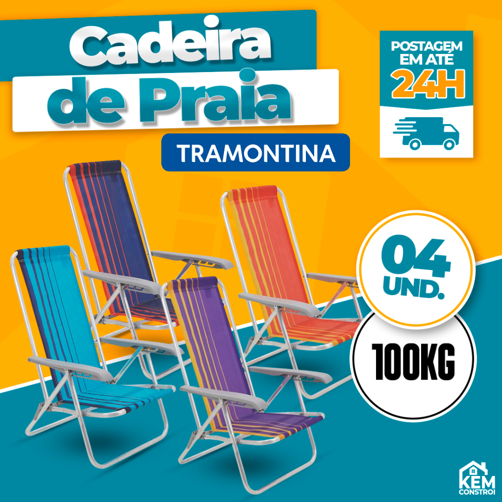 Cadeira de Praia Baixa na Black Friday 2025 | BuscaProdutos