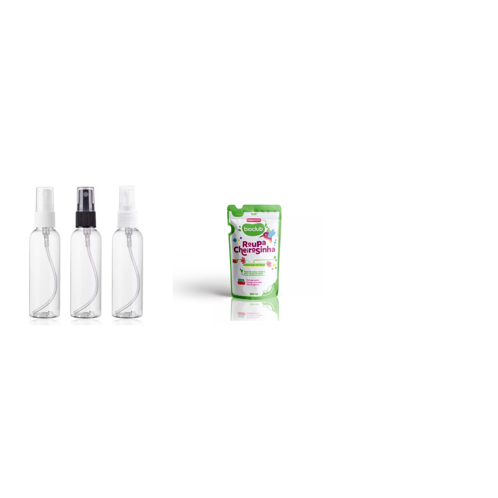 Refil Limpeza Bioclub - Roupa Cheirosinha + Spray