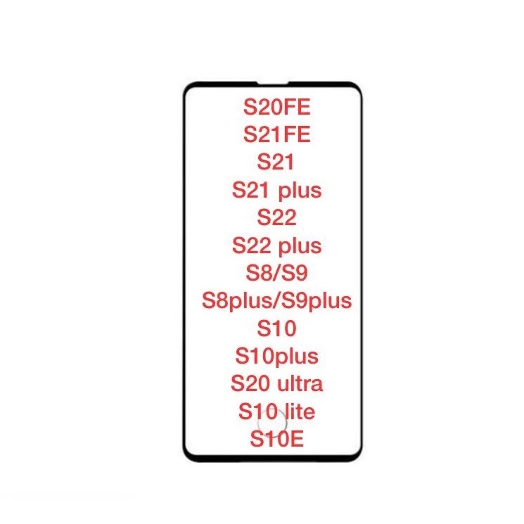 3 Películas De Vidro 3D + Kit De Limpeza S20Fe, S21Fe, S21, S21 Plus, S22, S22 Plus, S8/S9, S8 Plus/S9 Plus, S10, S10 Pl