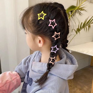 Kit40/80/120 presilia de Cabelo Infantil Estrela Garotas Pentagrama Grampo Bebê Acessórios em Oferta na Shopee