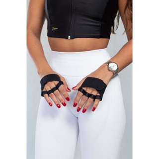 Luva Academia Feminina Neoprene Protetor Palma Musculação e Crossfit