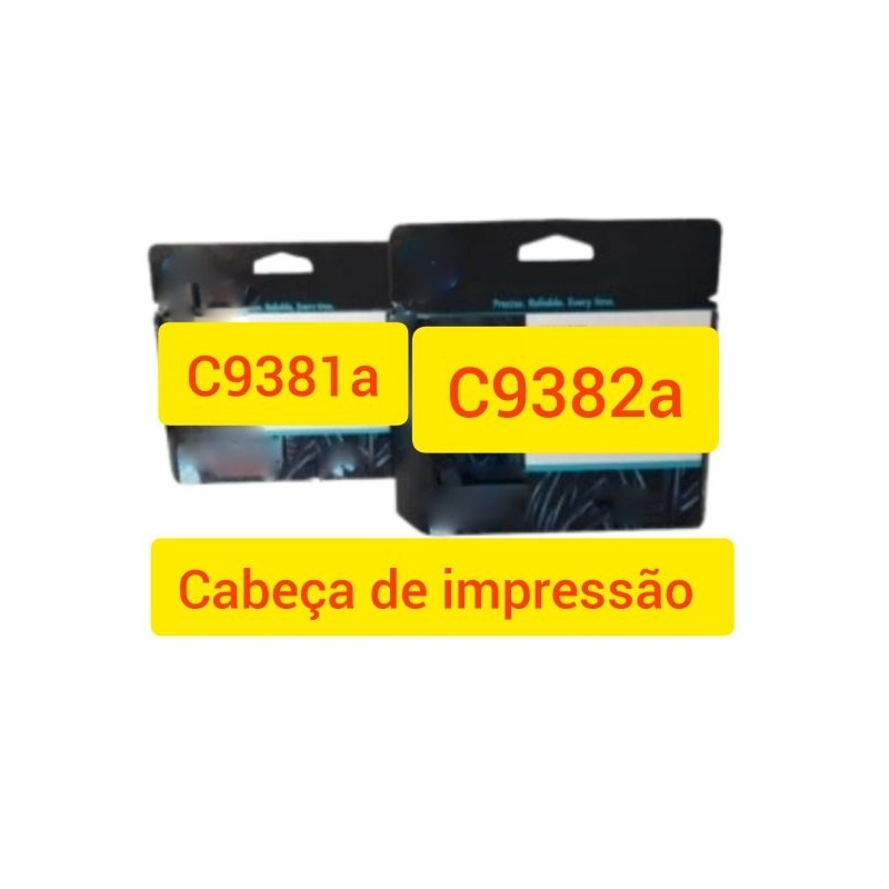 Cabeça de impressão C9381A magenta e cyan C9382S yellow e Black K550 K550dtn K550dtwn